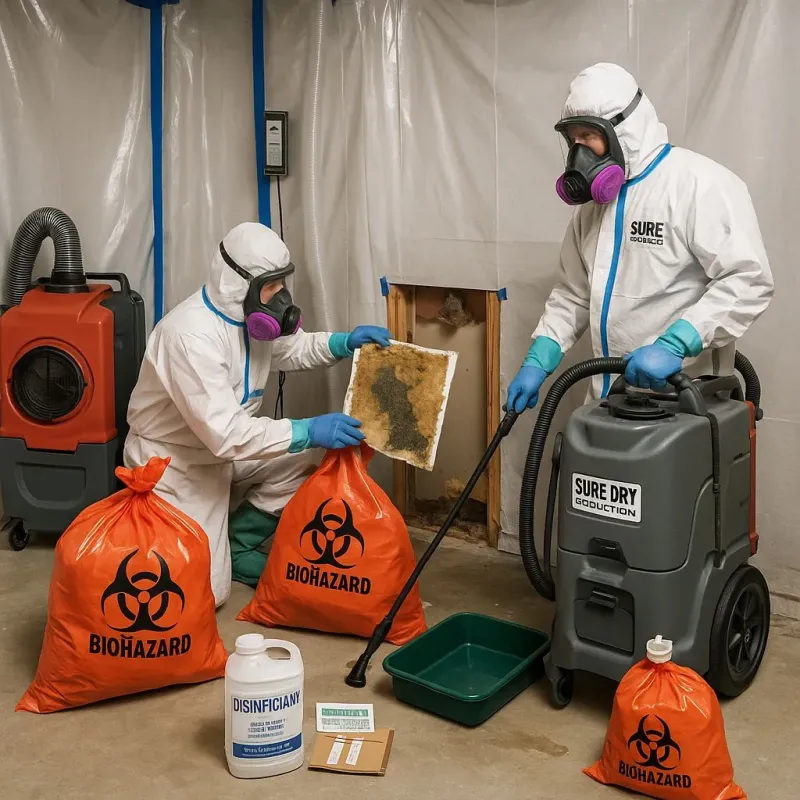 Contaminated Water Handling Protocols process in Southmont, PA