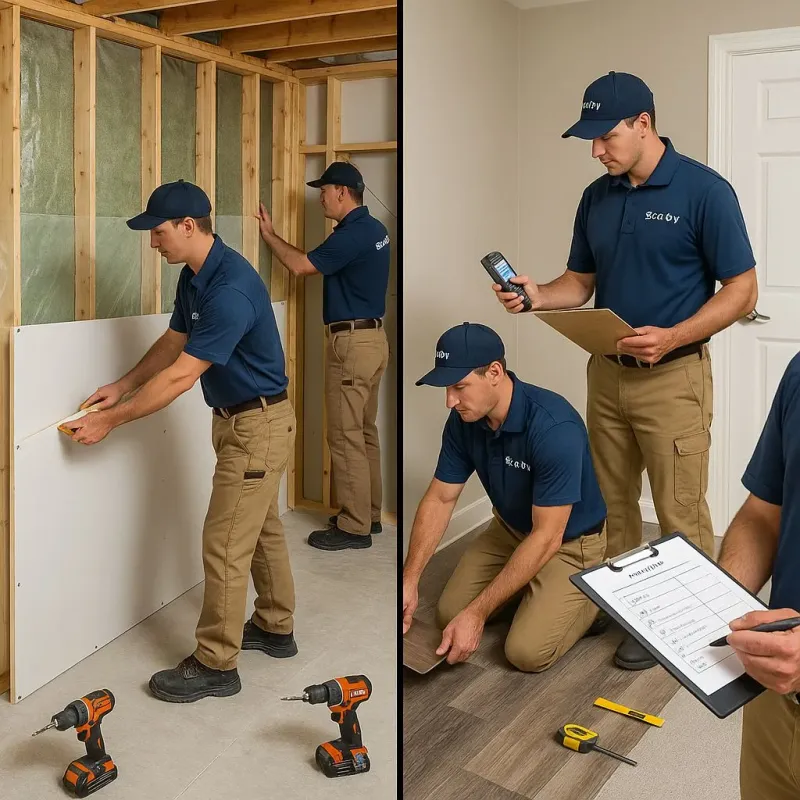 Repairs and Reconstruction process in Southmont, PA