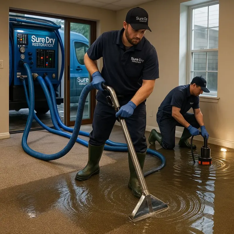 Water Extraction and Removal process in Southmont, PA